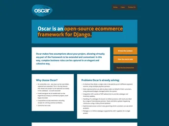 Django Oscar screenshot