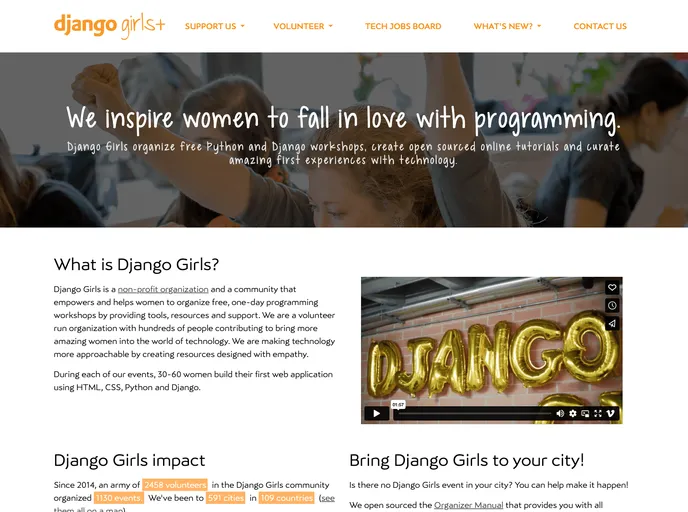 Djangogirls screenshot