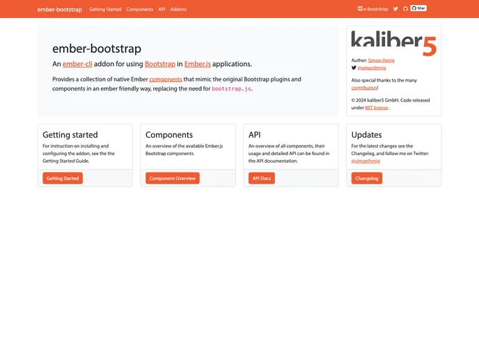 Ember Bootstrap screenshot