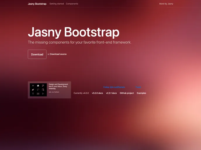 Bootstrap screenshot