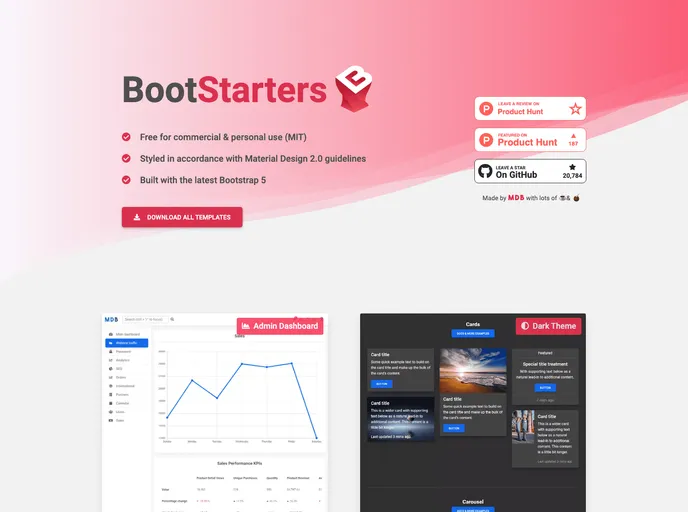 Bootstarters screenshot