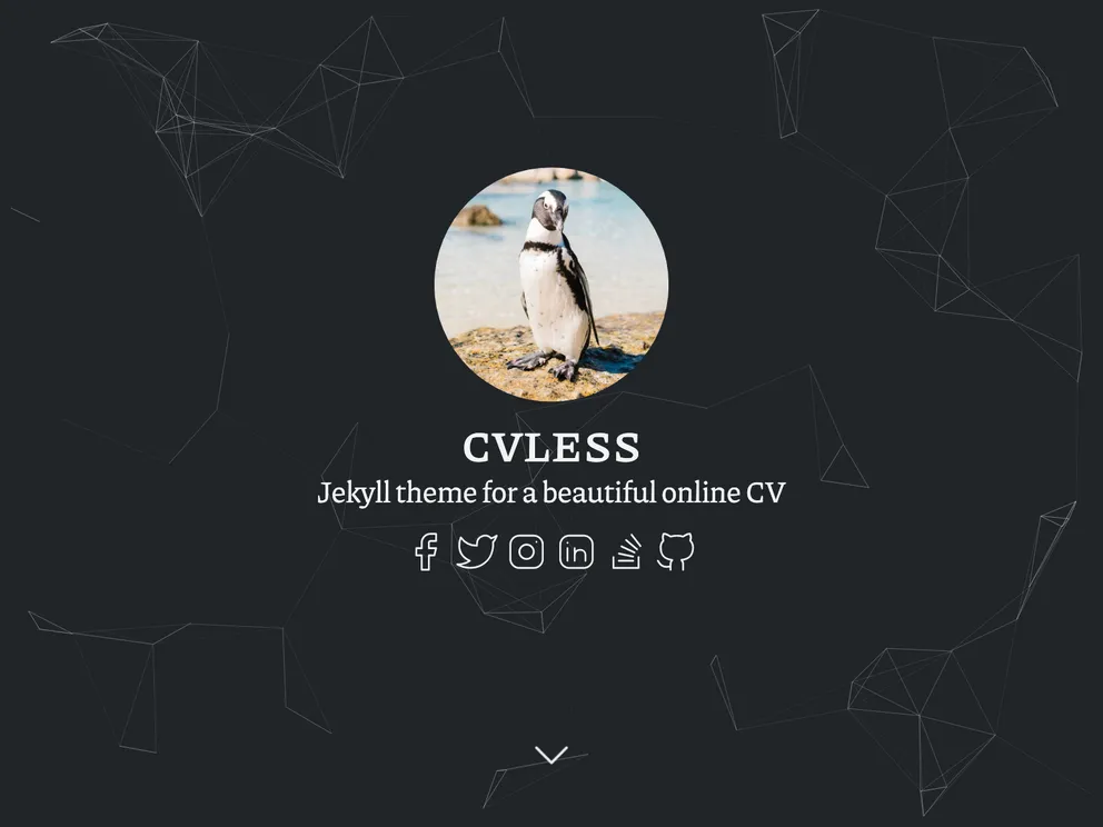 Cvless screenshot