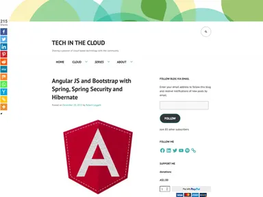 Angular_bootstrap_spring screenshot