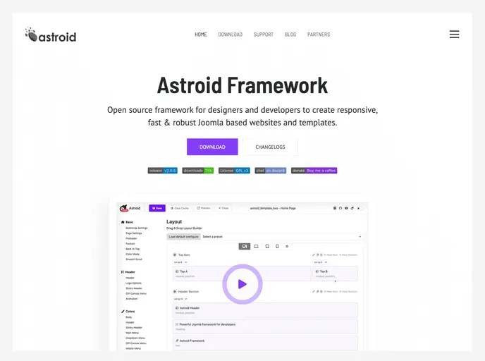 Astroid Framework screenshot