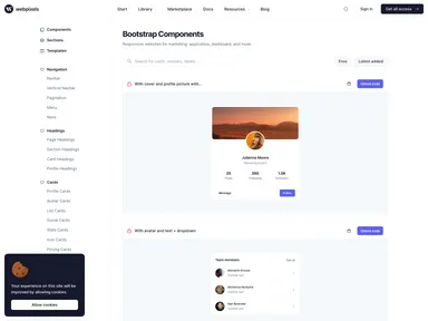 Boomerang Free Bootstrap Ui Kit screenshot